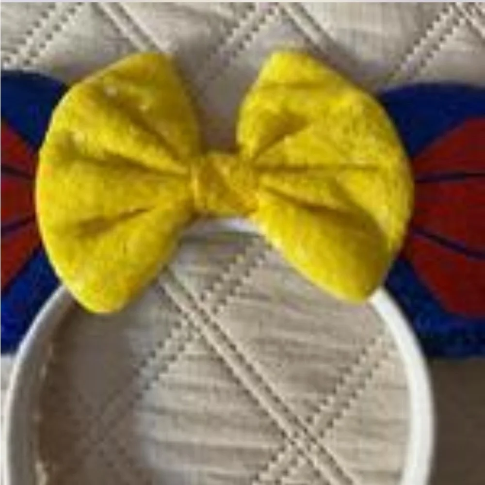 Sequin Bow Mouse Ears Headband